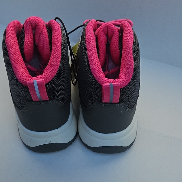All in Motion Gray and Pink Athletic Sneakers - Picture 4 of 7